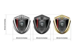 Porsche Badge Marca Auto Disegno Drift High-End